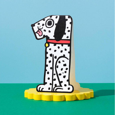 Wrap - Dog 1st birthday card | Scout & Co