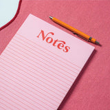 Good Tuesday - Notes A5 Pad - Pink & Red | Scout & Co