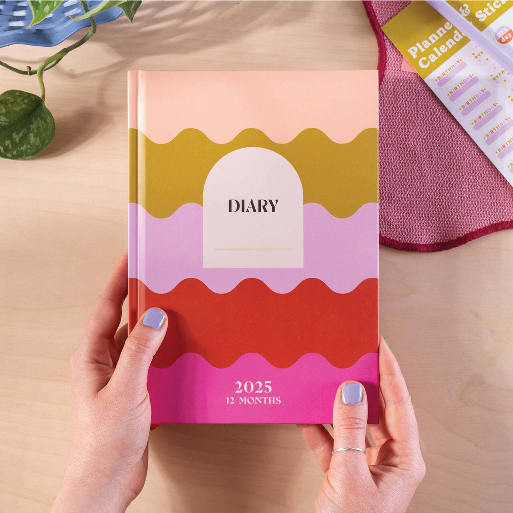 Good Tuesday - 2025 Diary - Rainbow Waves | Scout & Co