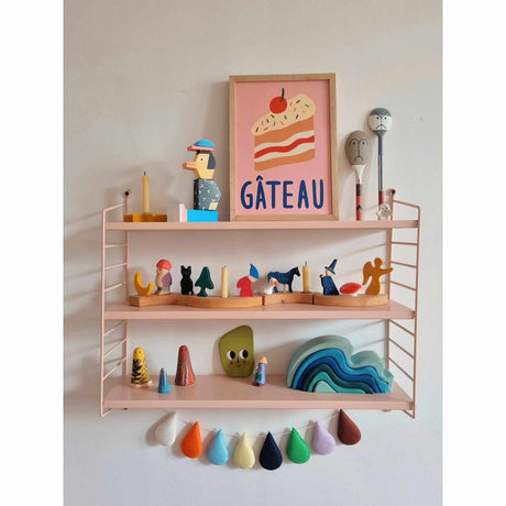 Wolfnoodle x Scout & Co - A4 print - Gateau | Scout & Co