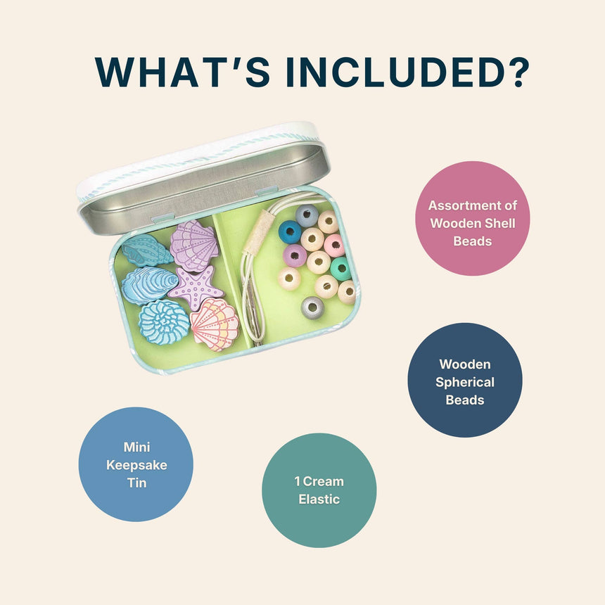 Cotton Twist - Seashell Bracelet Gift Kit | Scout & Co