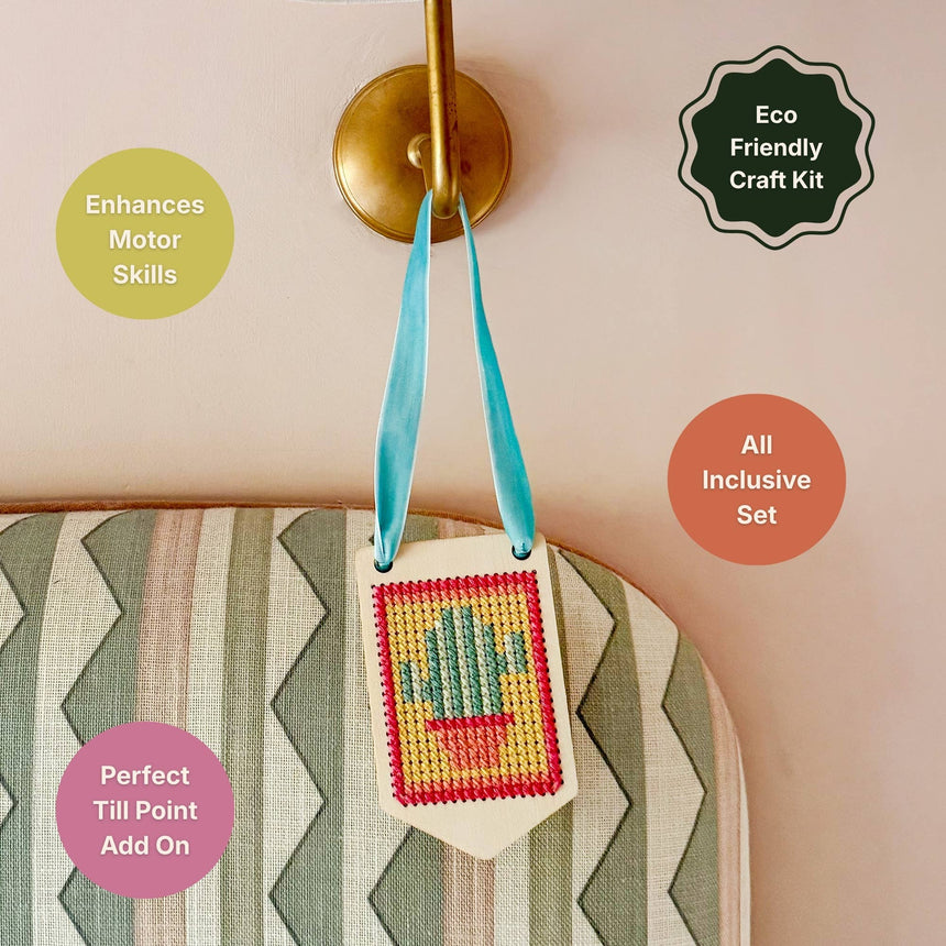 Cotton Twist - Make Your Own Stitched Banner Decoration craft kit | Scout & Co