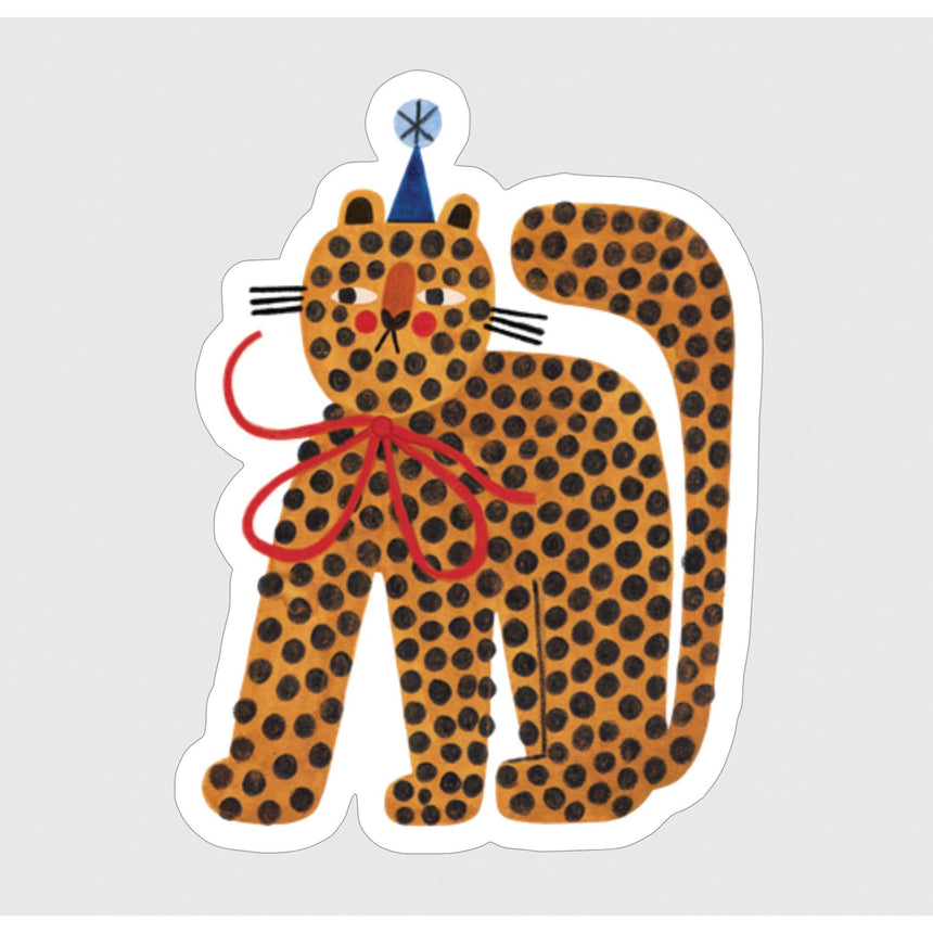 Daria Solak - Party Cheetah sticker | Scout & Co