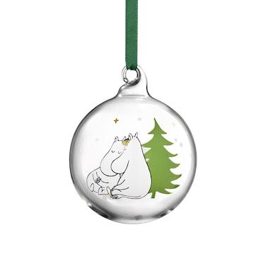 Muurla - Moomin Christmas glass bauble - Spruce | Scout & Co