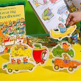 Studio Boketto x Richard Scarry - Cheese Mouse car die-cut card | Scout & Co