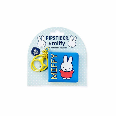 Pipsticks x Miffy - Puffy Mini Notebook Keychain | Scout & Co