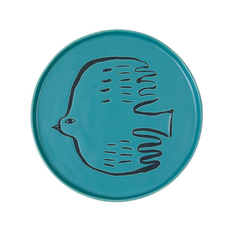 Donna Wilson - Bluebird ceramic plate | Scout & Co