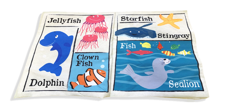 Jo & Nic's Crinkly Cloth Books - Under the Sea