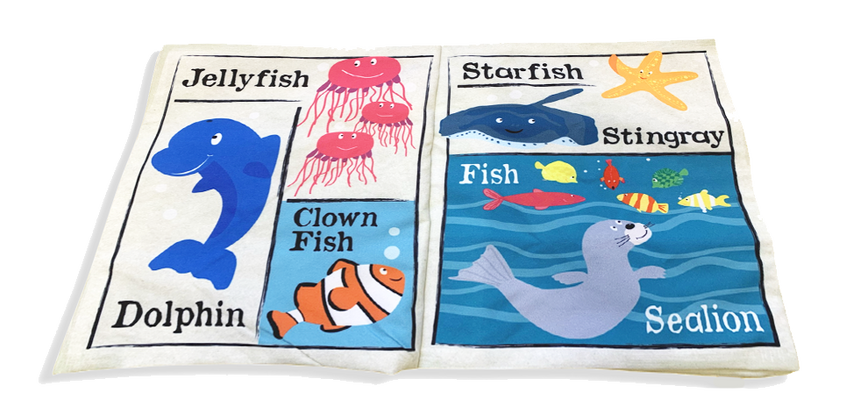 Jo & Nic's Crinkly Cloth Books - Under the Sea