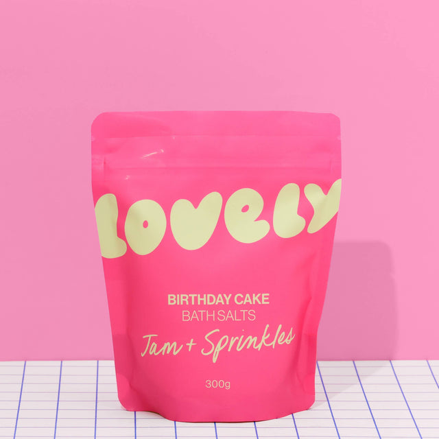 Lovely Skincare - Bath Salts - Birthday Cake | Scout & Co