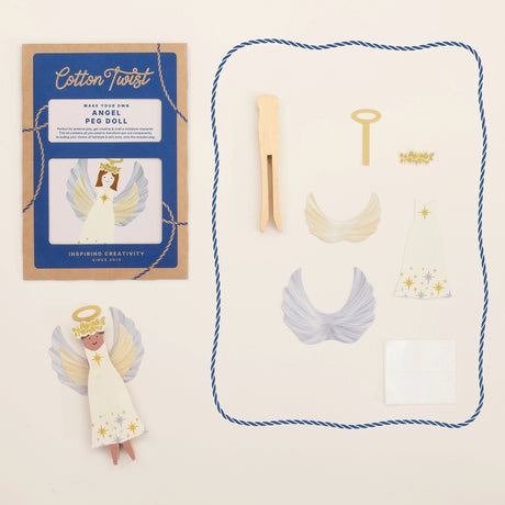 Cotton Twist - Make Your Own Angel Peg Doll | Scout & Co