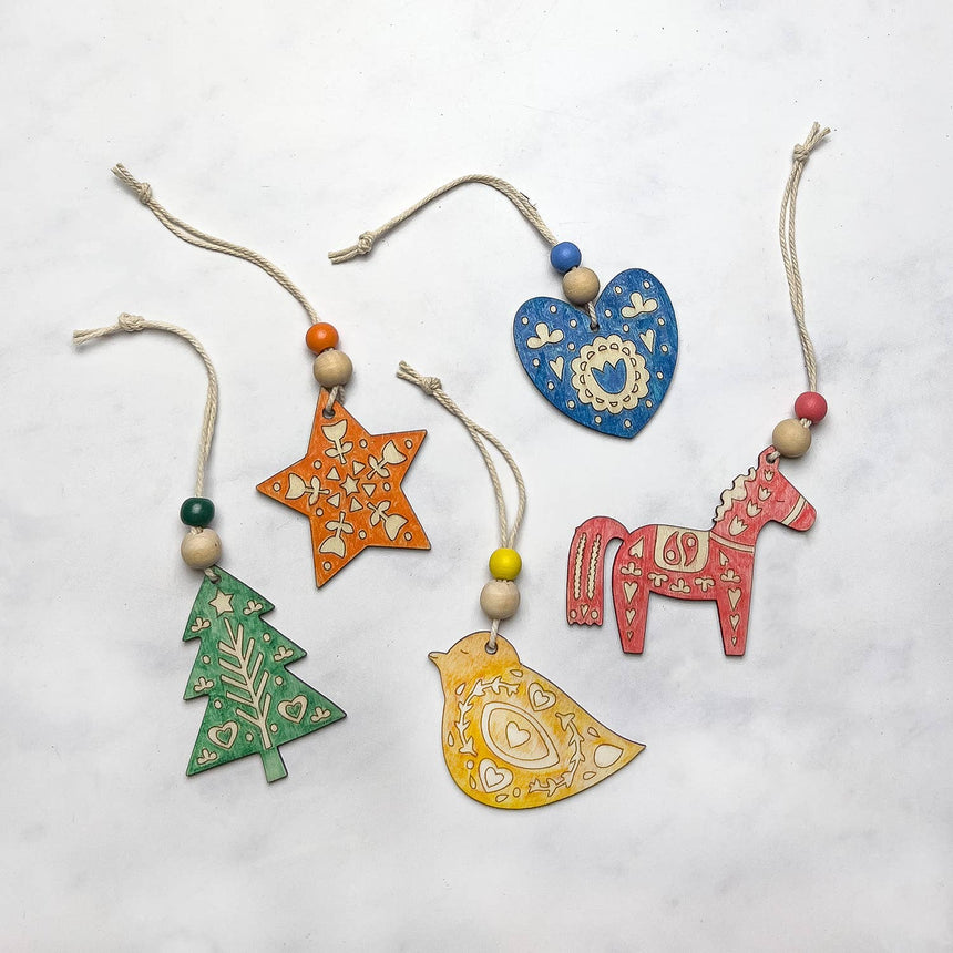 Cotton Twist - Folk Art Christmas Decoration Kit | Scout & Co