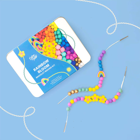 Cotton Twist - Rainbow Bloom Bracelet Making Kit | Scout & Co