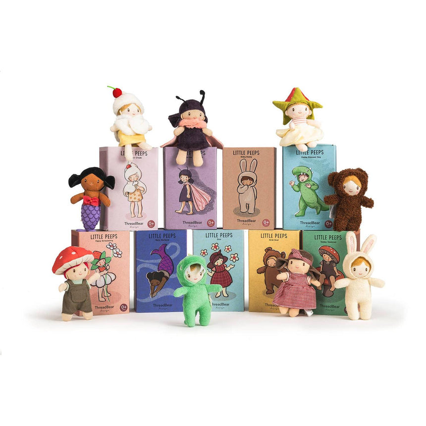 ThreadBear - Little Peeps toy - Danny Dinosaur | Scout & Co