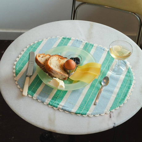 Tarta Gelatina - Biscuit Placemats (Set of 2) - Green / Blue | Scout & Co