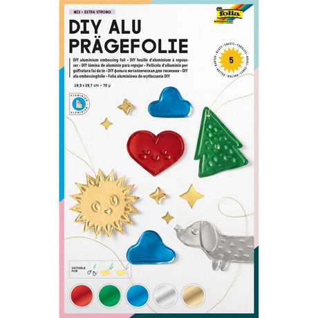 Folia - Aluminium embossing foil - metallic colours | Scout & Co