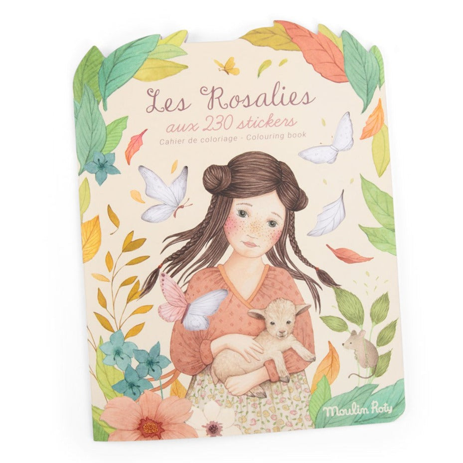 Moulin Roty - Les Rosalies colouring & sticker book | Scout & Co