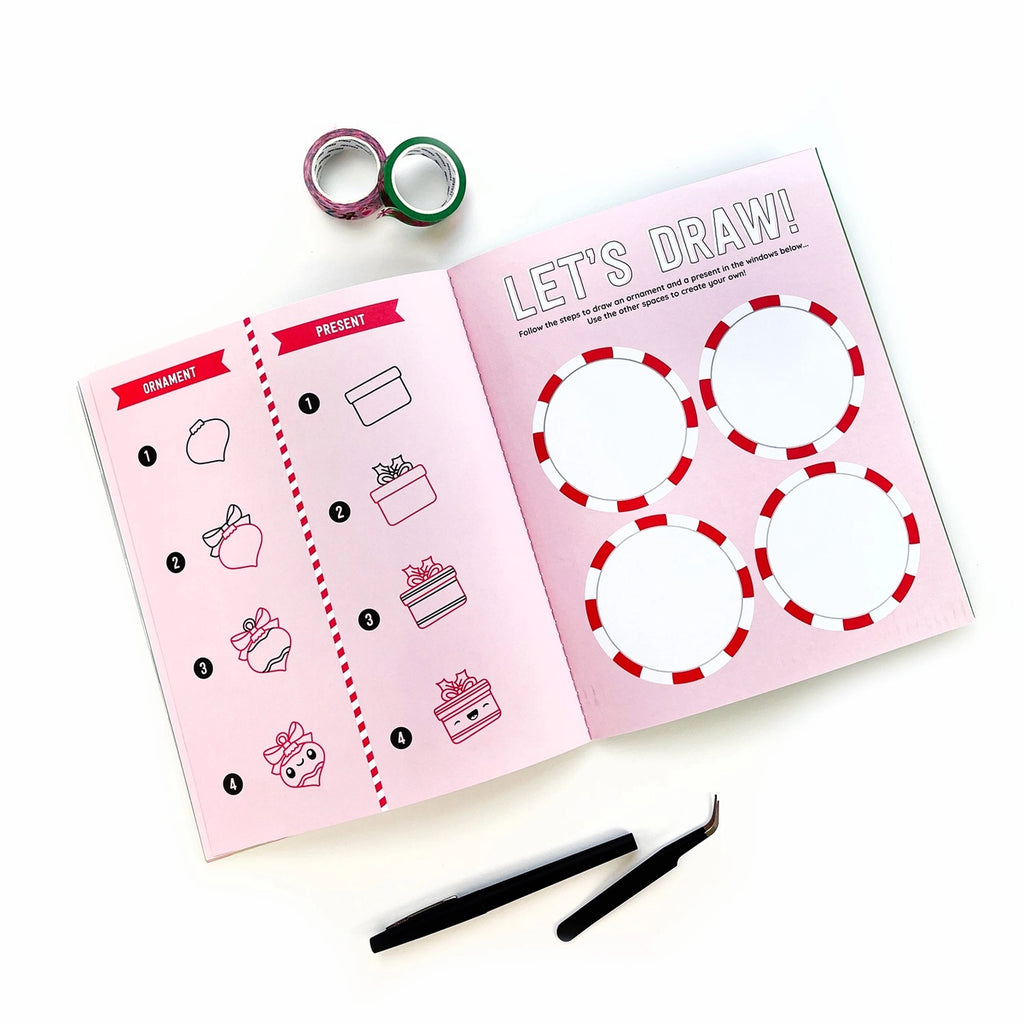 Pipsticks - Draw-Along Christmas Sticker Book | Scout & Co