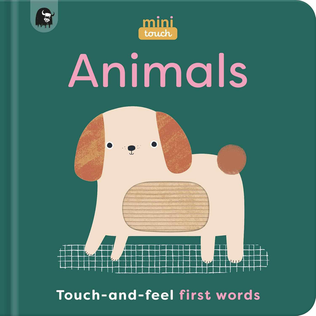 MiniTouch: Animals - touch-and-feel first words board book | Scout & Co