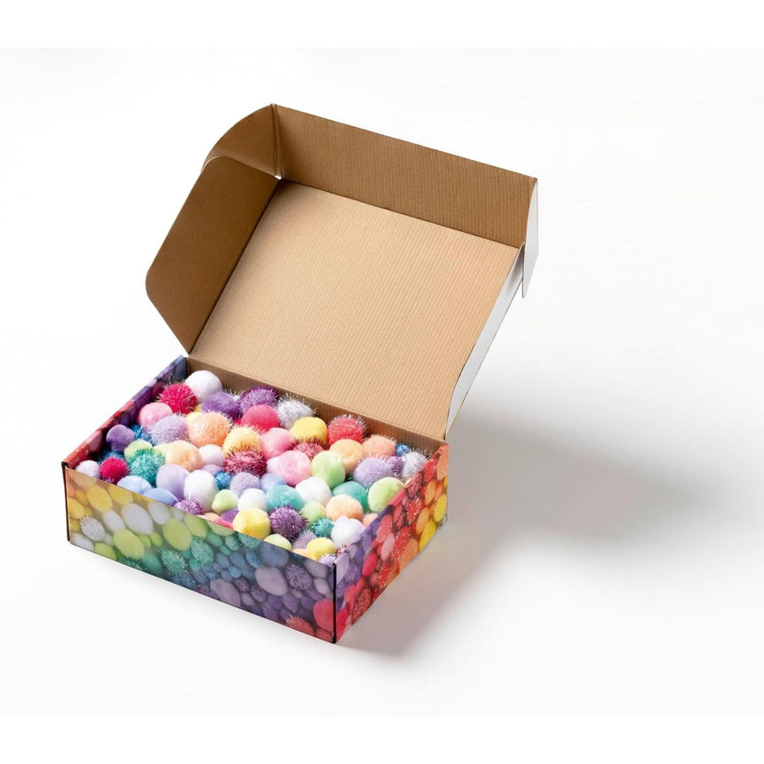 Folia - Pompoms jumbo box - Pastel | Scout & Co