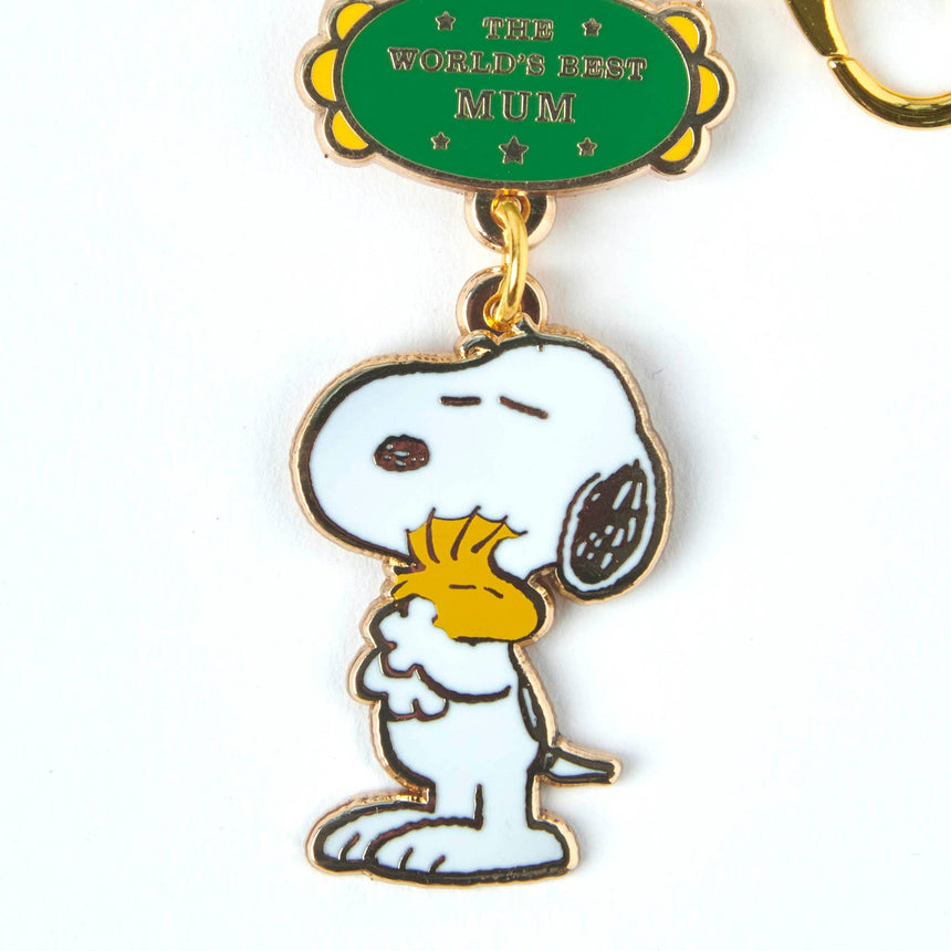 Magpie x Peanuts - World's Best Mum keyring | Scout & Co