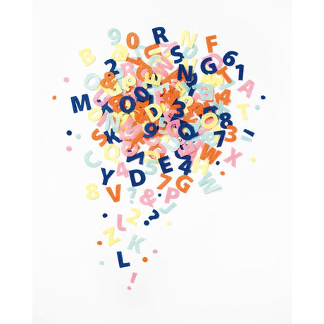 Folia - Felt decor shapes - Letters & Numbers | Scout & Co
