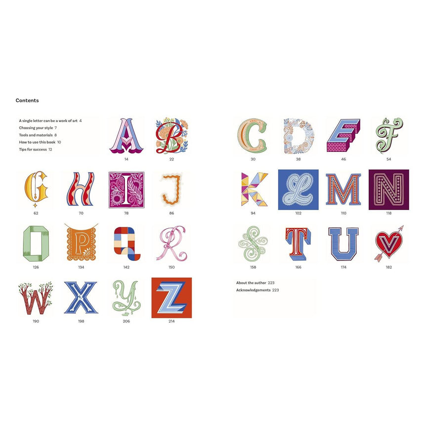 Creative Hand Lettering From A to Z - Kate Forrester | Scout & Co