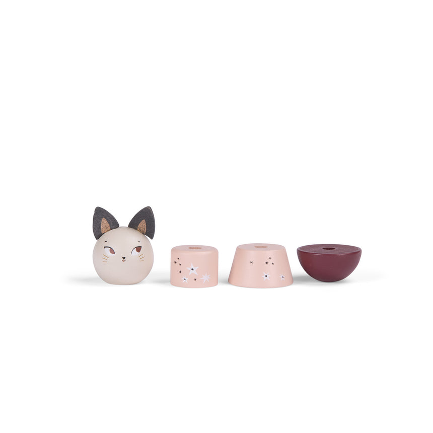 Moulin Roty - Apres La Pluie wooden stacking trio | Scout & Co