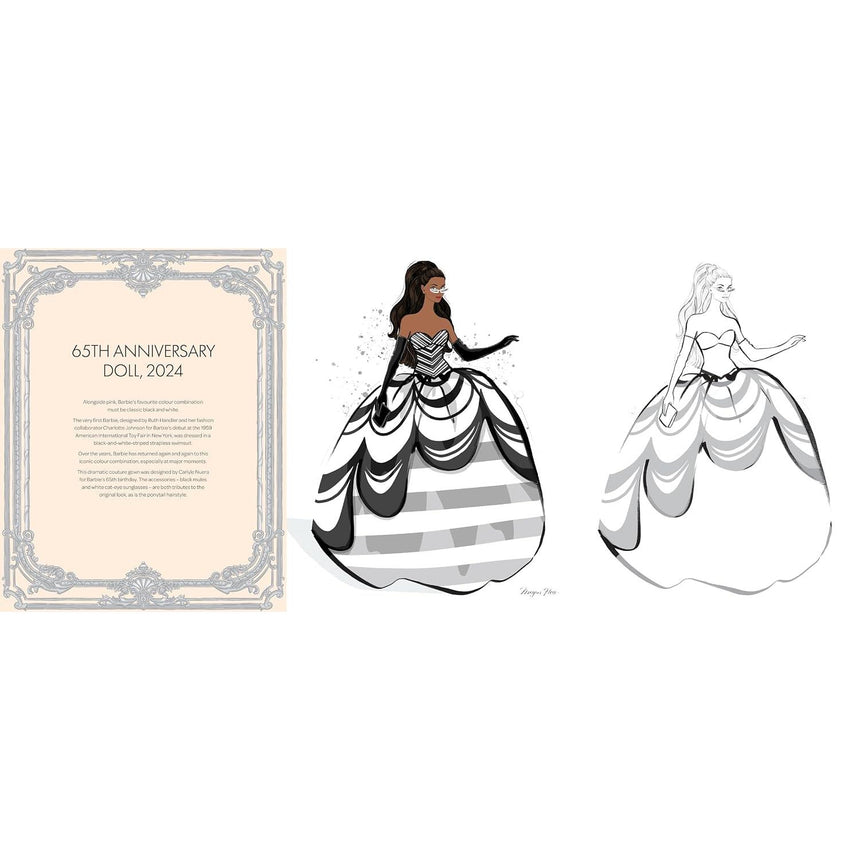 Barbie: Colour-Your-Own Art: 20 Pull-out Posters - Megan Hess | Scout & Co