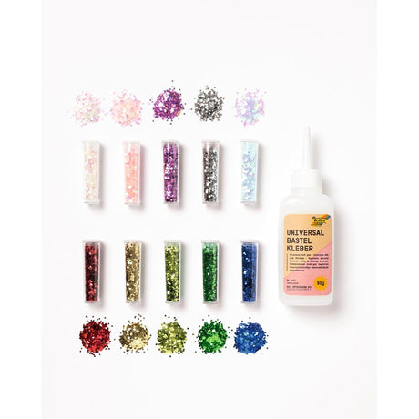 Folia - Bio Chunky Glitter - set of 10 | Scout & Co
