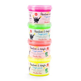 Moulin Roty - Les Schmouks Neon finger paints - set of 4 | Scout & Co