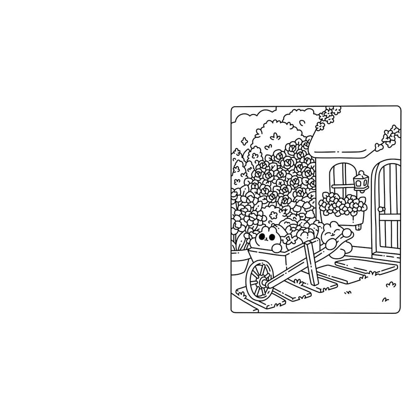 Cute 'n' Cozy Colouring World - Zenny Abanales | Scout & Co