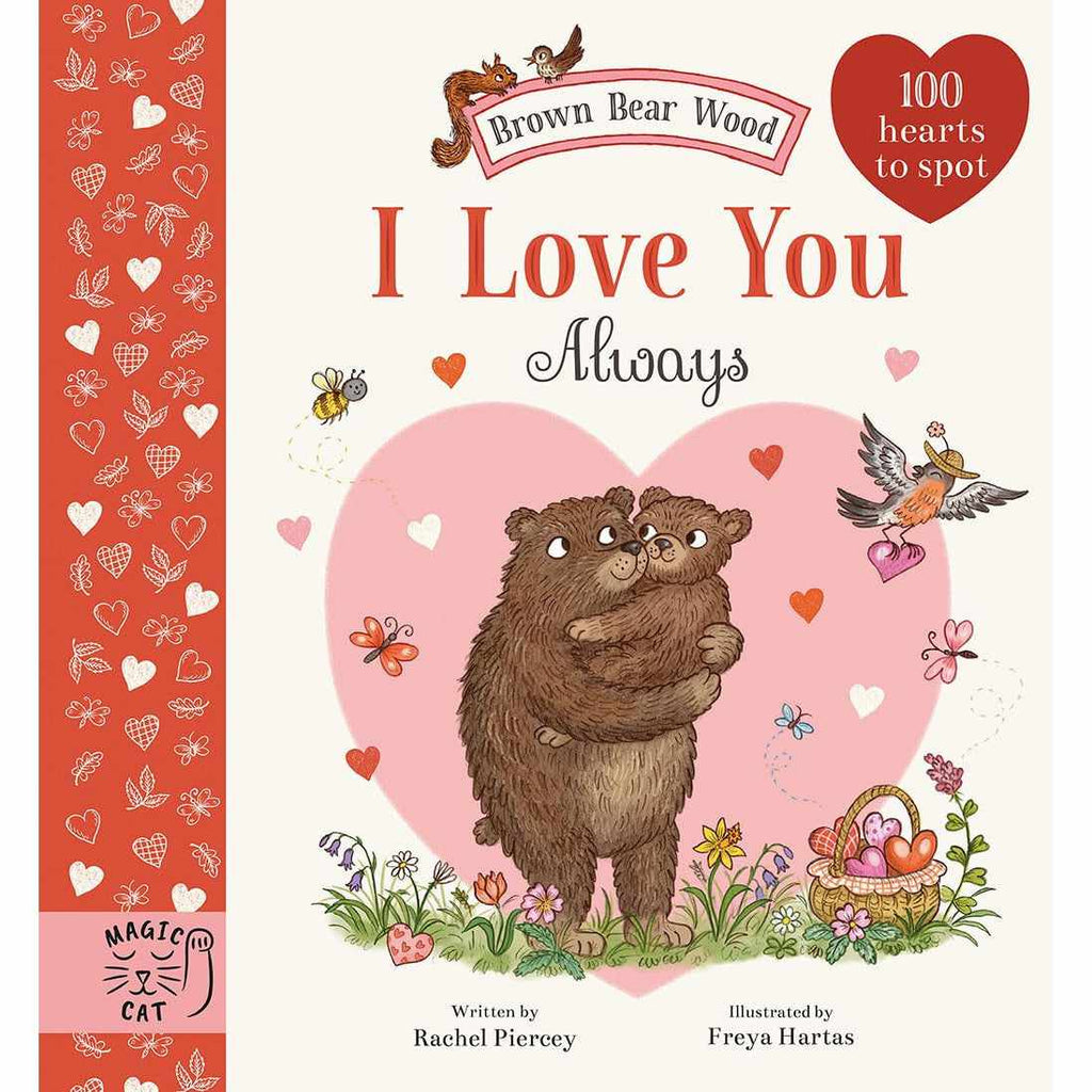 Brown Bear Wood - I Love You Always: 100 Hearts To Spot - Rachel Piercey | Scout & Co