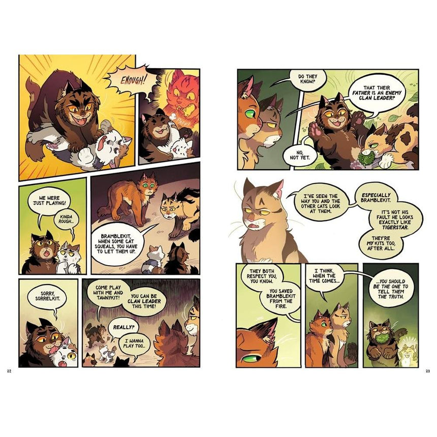 Warriors graphic novel #3: The Prophecies Begin - Erin Hunter | Scout & Co