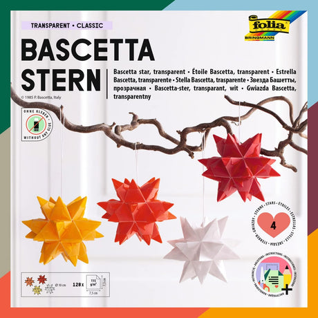 Folia - Bascetta mini stars DIY kit - coloured | Scout & Co