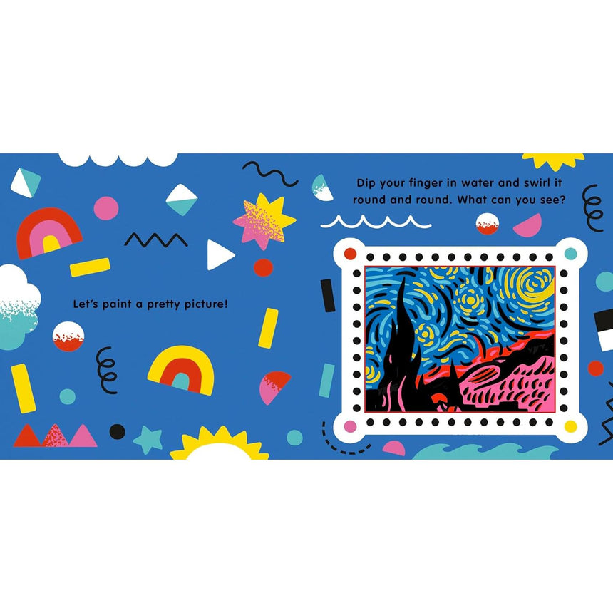 My Busy Art Book!: a playful art book with sliders, pull tabs and magic ink | Scout & Co