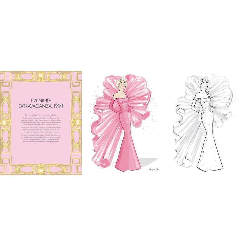 Barbie: Colour-Your-Own Art: 20 Pull-out Posters - Megan Hess | Scout & Co