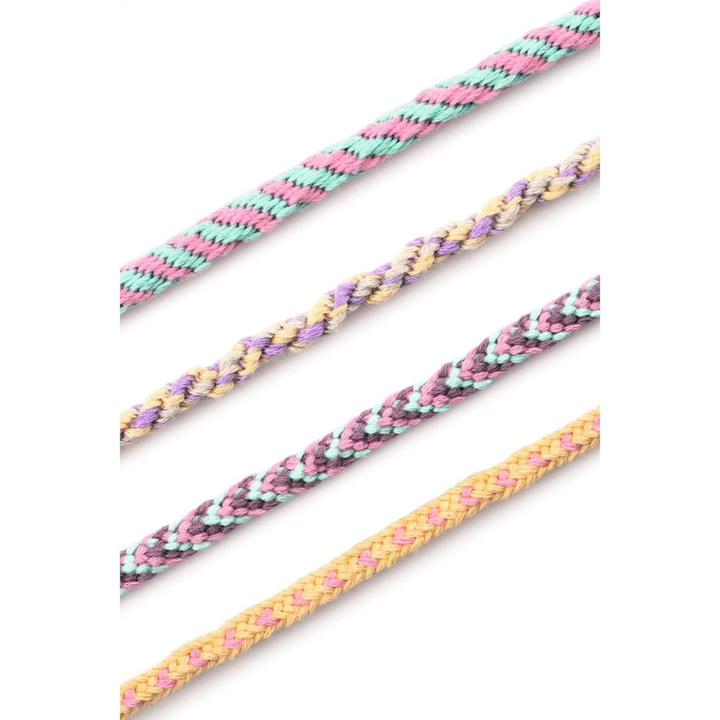 Folia - Kumihimo bracelets kit - Pastel Rainbow | Scout & Co