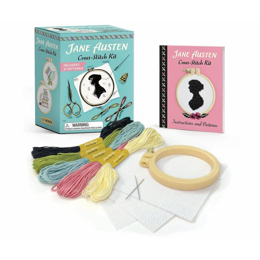 Jane Austen: Cross-Stitch Kit | Scout & Co