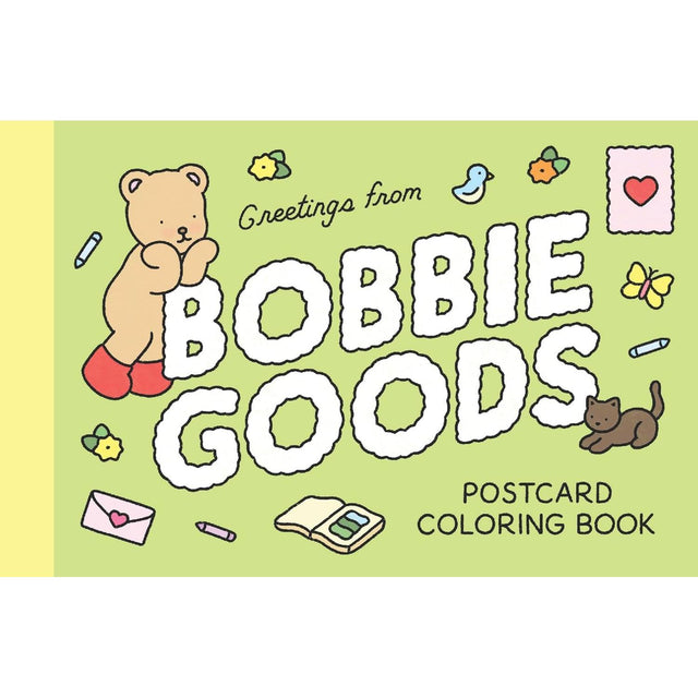 Bobbie Goods Postcard Colouring Book: 20 Postcards | Scout & Co