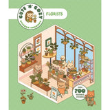 Cute 'n' Cozy Sticker Therapy: Flower Shops - Zenny Abanales | Scout & Co