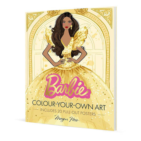 Barbie: Colour-Your-Own Art: 20 Pull-out Posters - Megan Hess | Scout & Co