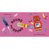 My Busy Tool Box!: A Playful Tool Book with Pages to Bang, Twist and Scratch! | Scout & Co