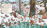 Brown Bear Wood: Here We Go Round the Woodland Year: A Lift-the-Flap Book - Rachel Piercey
