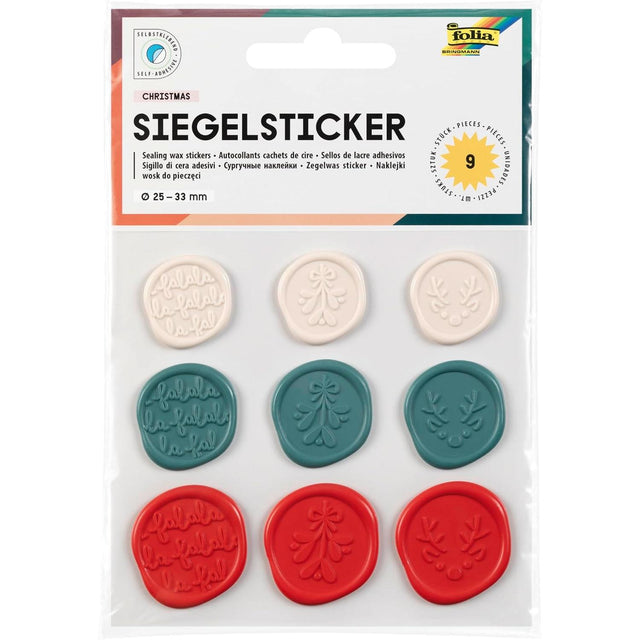 Folia - Christmas sealing wax stickers | Scout & Co