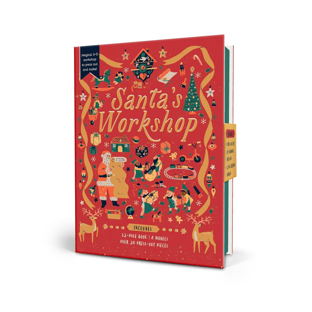 Santa's Workshop pop-out-and-play set - Fiona Munro | Scout & Co