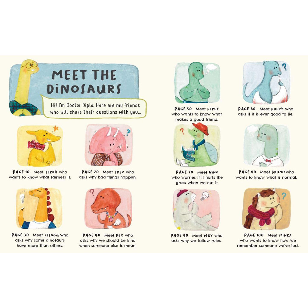 Little Dinosaurs, Big Questions: 10 thoughtful stories - Swapna Haddow | Scout & Co