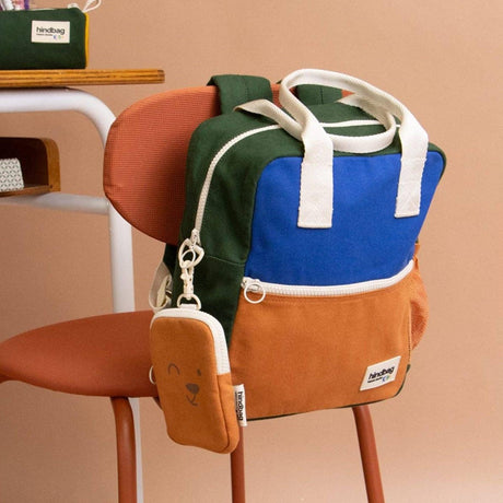 Hindbag - Arthur Tricolour Backpack - Electric Blue | Scout & Co