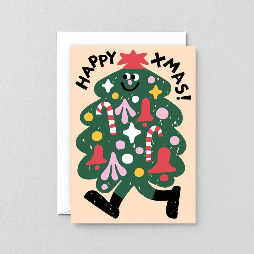 Wrap - Happy Xmas Tree card | Scout & Co