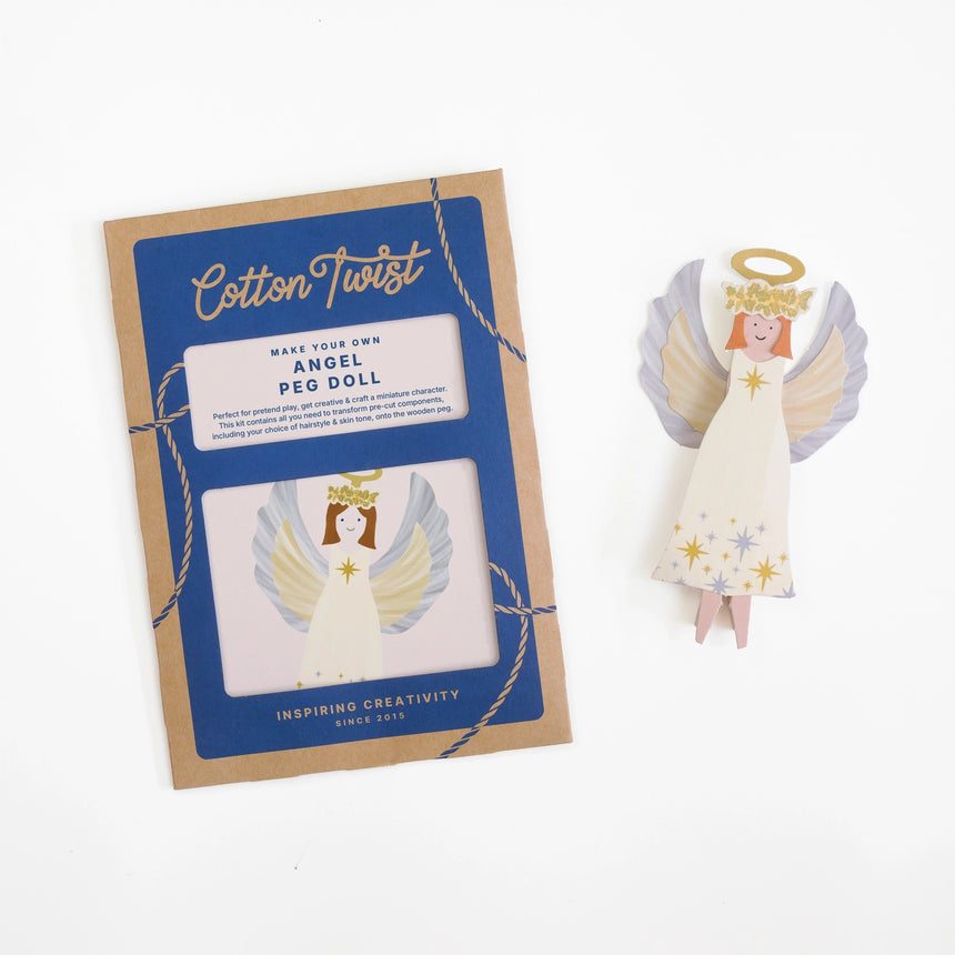 Cotton Twist - Make Your Own Angel Peg Doll | Scout & Co